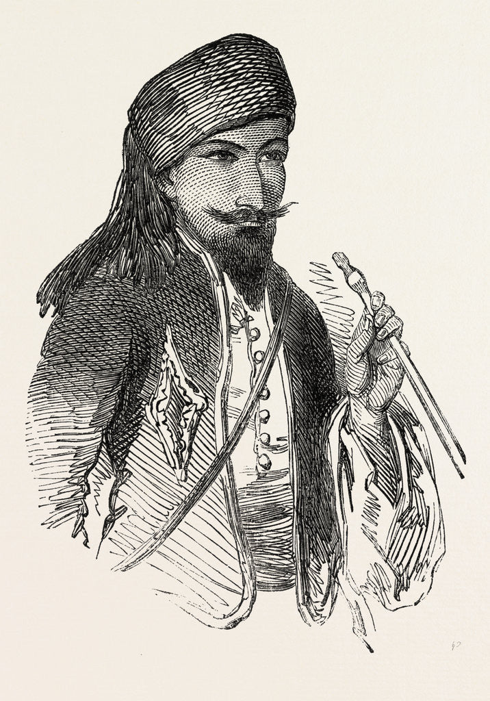 Detail of The Pacha of Aleppo, Syria by Anonymous