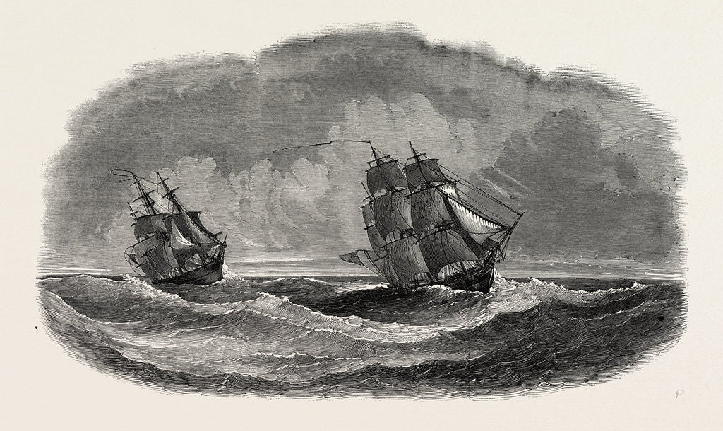 Detail of The Experimental Squadron, Consisting of Phaeton and Arethusa by Anonymous