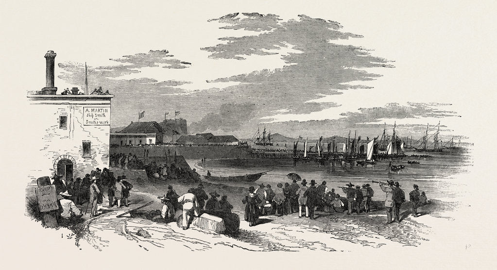 Detail of Departure of the Deputation from Cape Town for England, South Africa by Anonymous