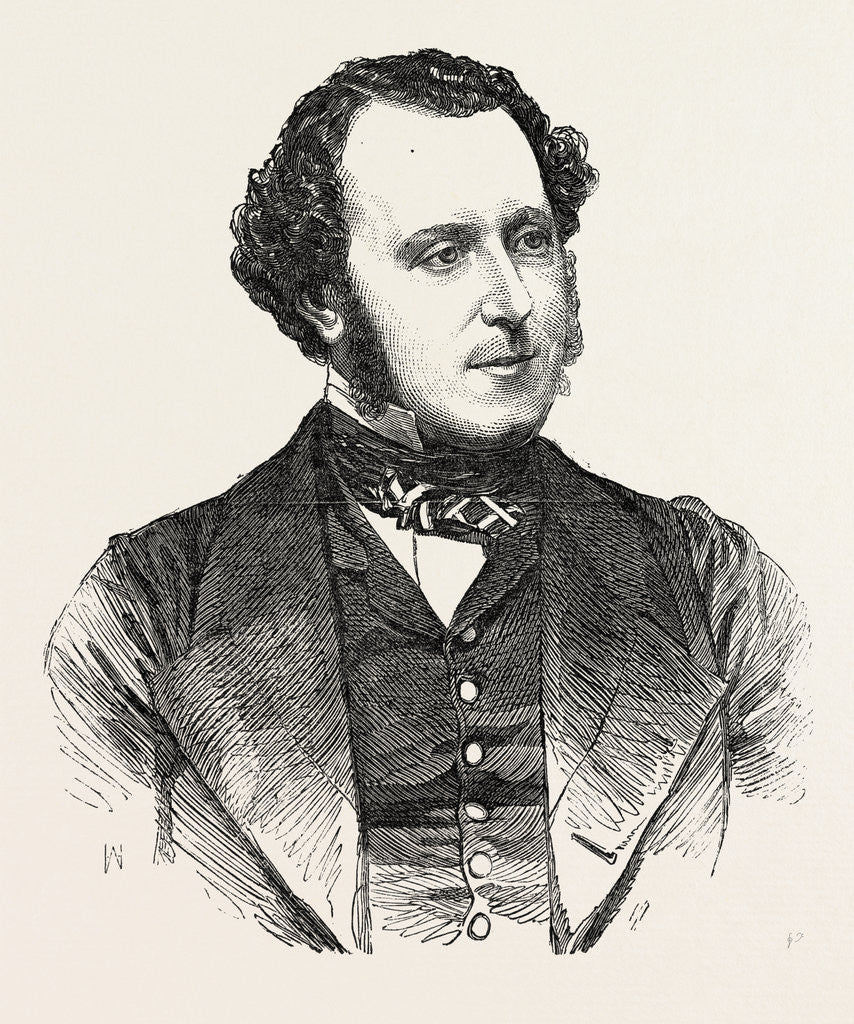 Detail of The Marquis of Kildare, M.P. for Kildare County; Mover of the House of Commons' Address to the Throne by Anonymous