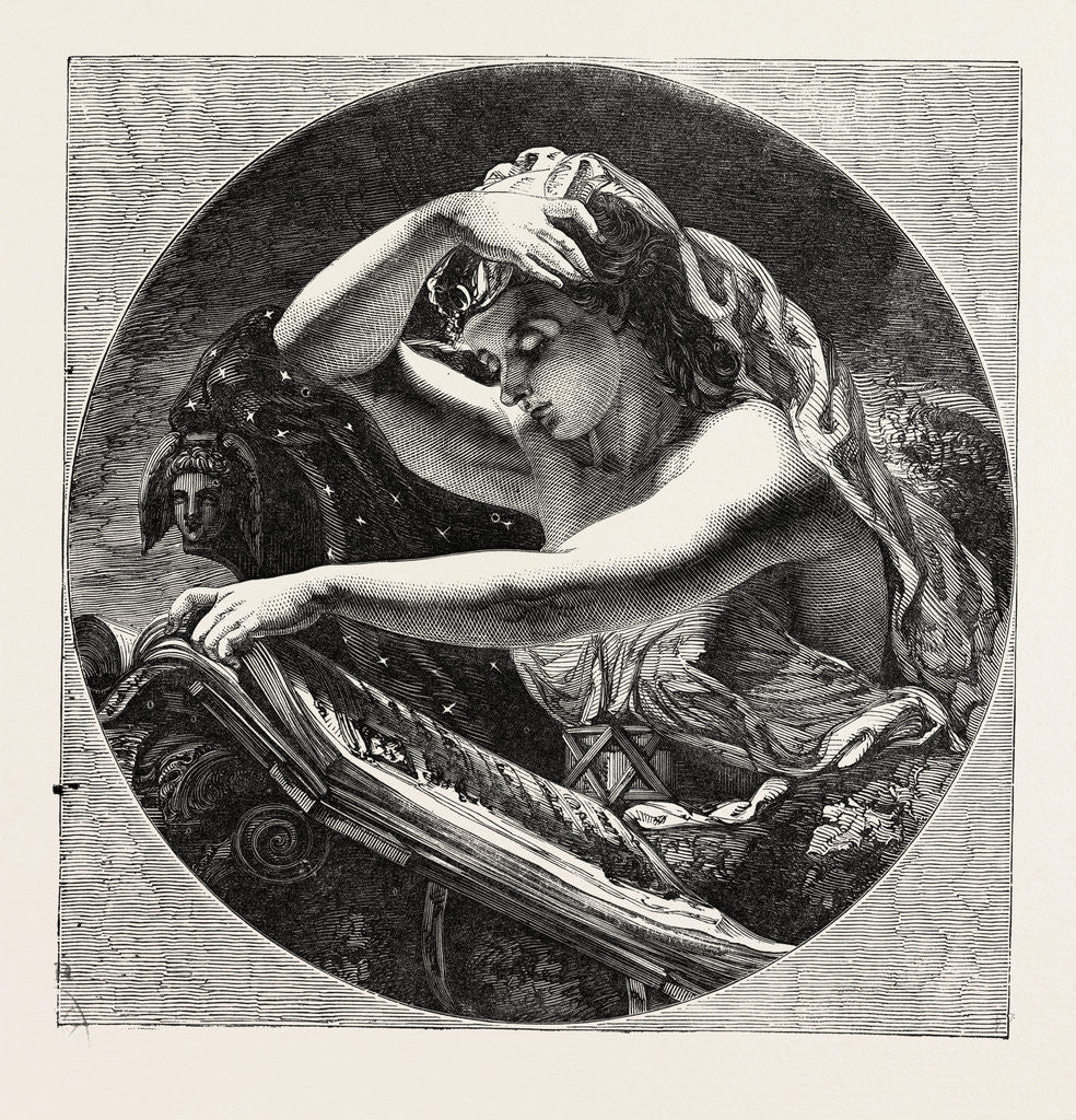 Detail of History, Exhibition of the British Institution by Anonymous