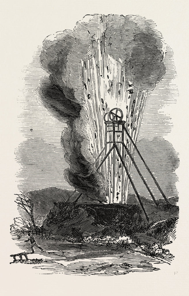 Detail of The Nithshill Colliery Explosion, 1851, Glasgow by Anonymous