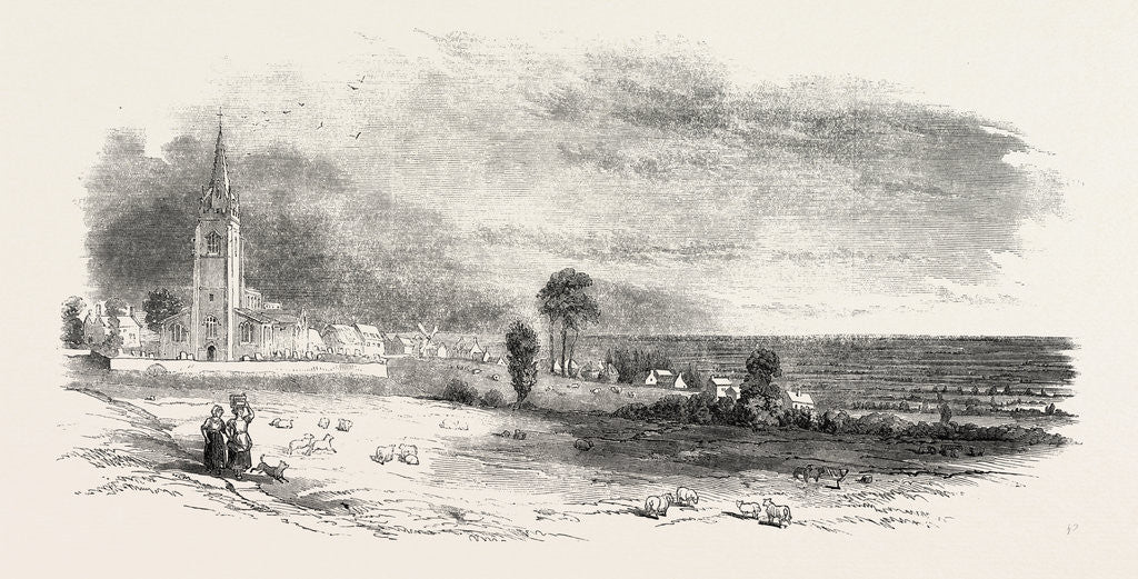 Detail of Whittlesea Mere, from Yaxley by Anonymous