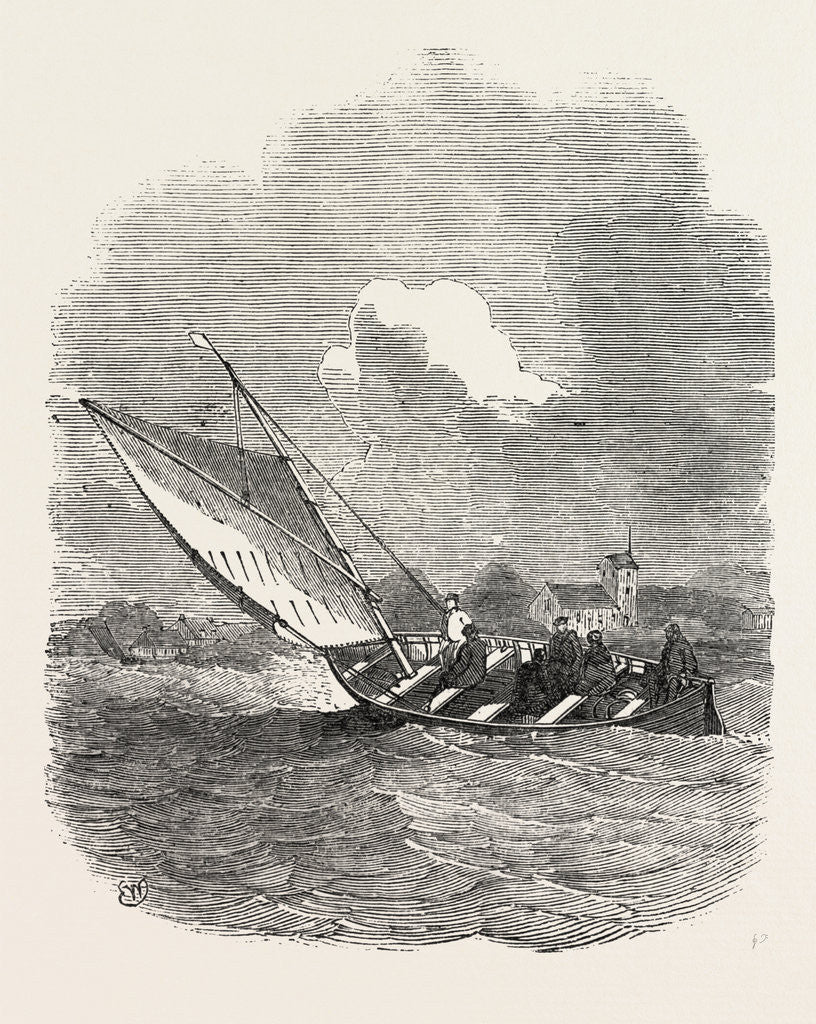 Detail of Ferry Boat, Little Belt, Denmark by Anonymous