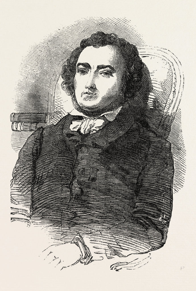 Detail of M. Jules Janin,1804-1874, French Writer and Critic, France by Anonymous