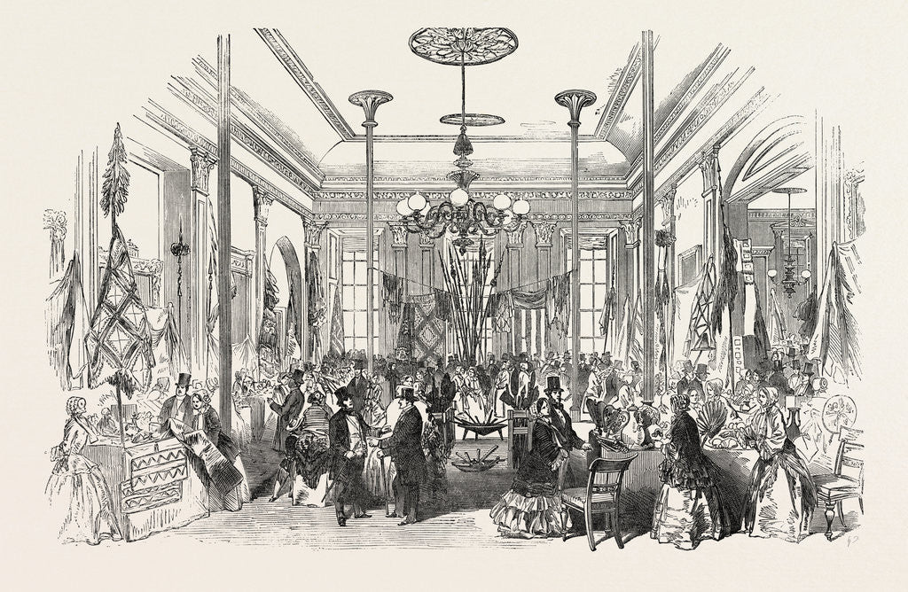 Detail of Exhibition and Sale at the Wesleyan Centenary Hall, Bishopsgate Street, for the Wesleyan Missionary Society by Anonymous