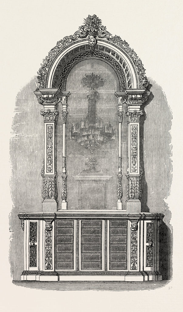 Detail of Secretaire by Anonymous