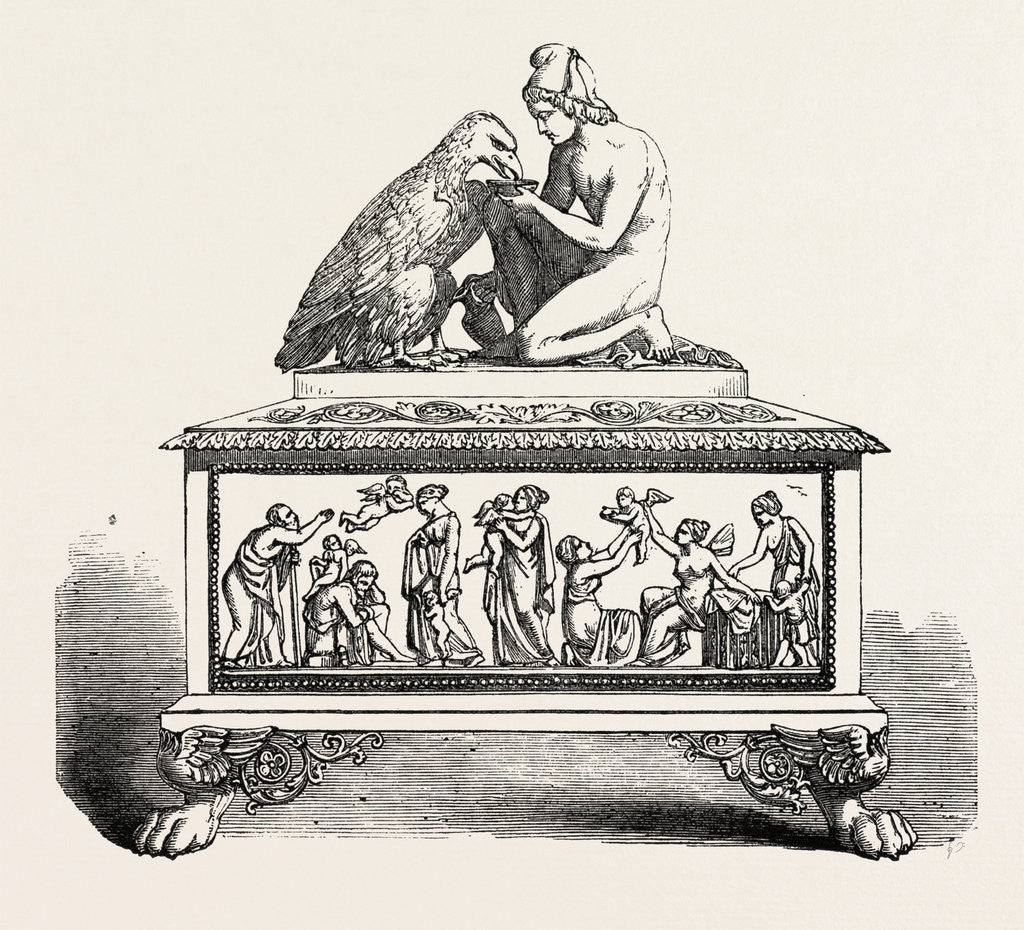 Detail of Ivory Casket, from Denmark by Anonymous