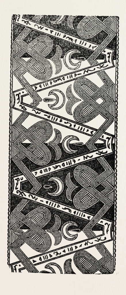 Detail of Ribbon Pattern by Anonymous