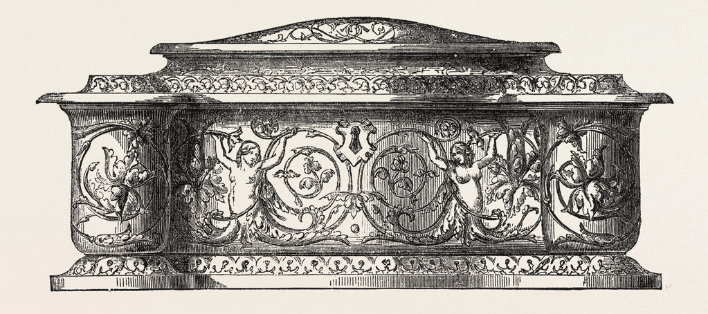 Detail of Jewel Casket by Anonymous