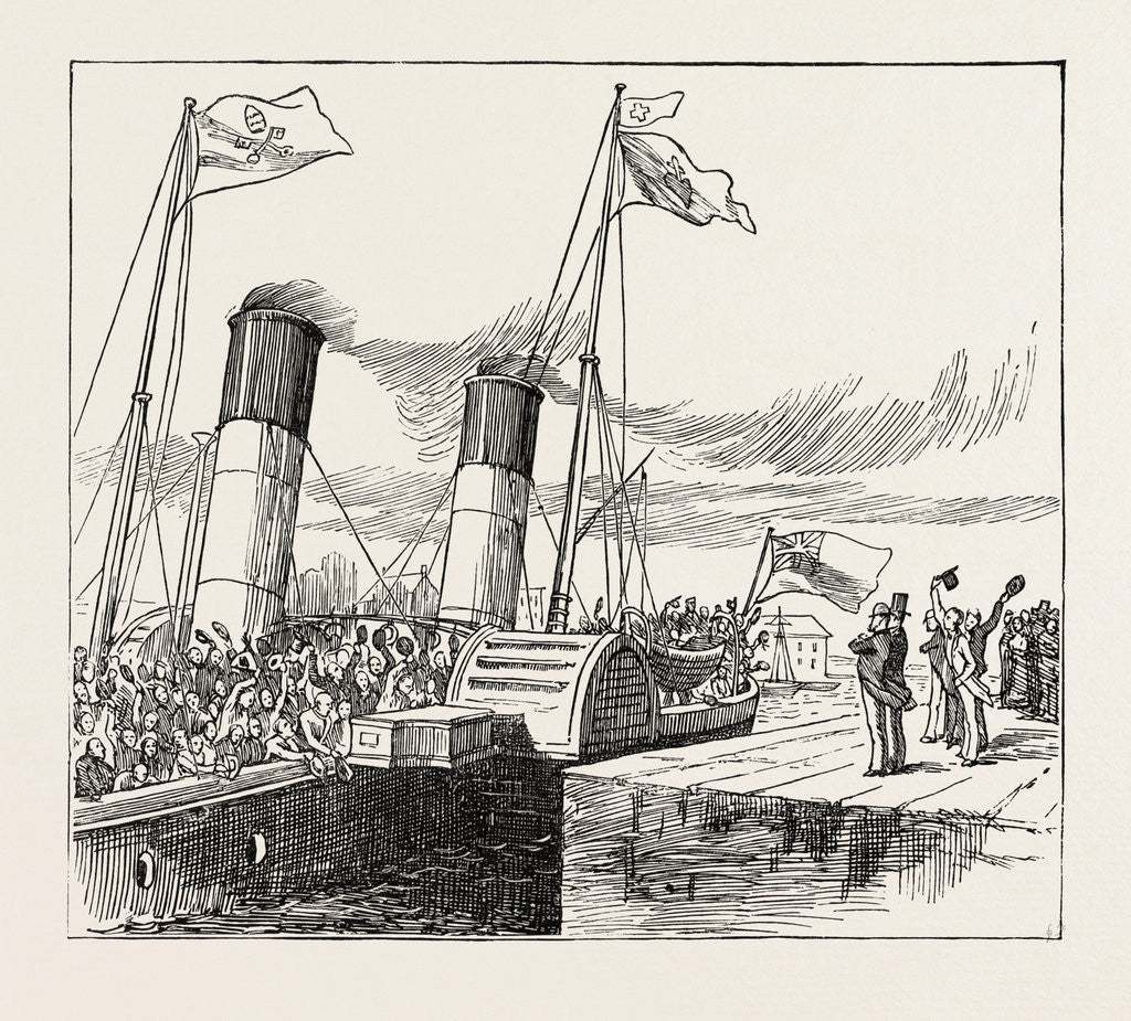 Detail of On the Way to Paray-Le-Monial, France: We Leave with Three Times Three by Anonymous