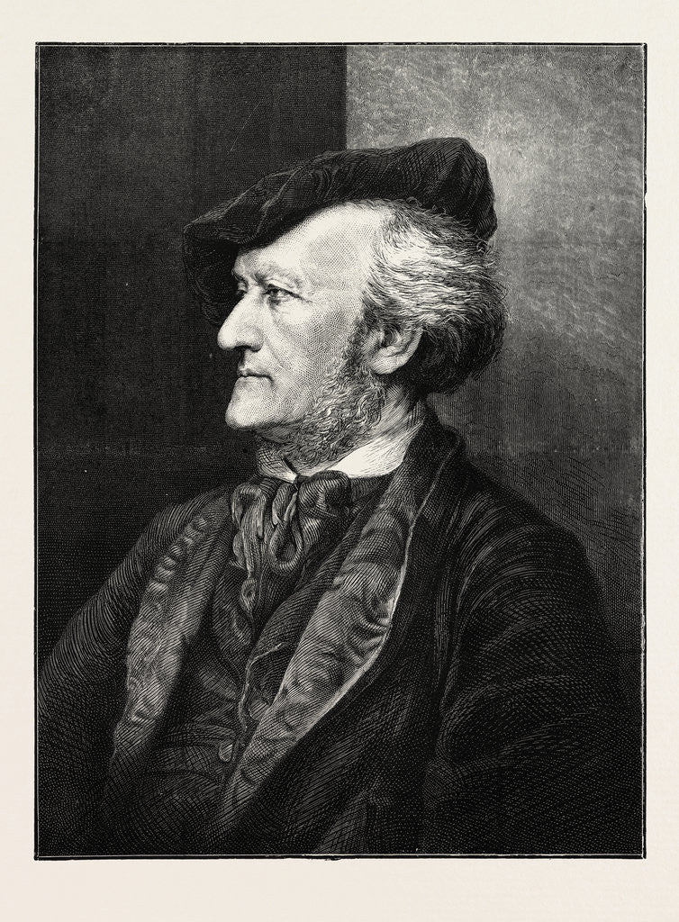 Detail of Richard Wagner,1813-1883, Musical Composer by Anonymous