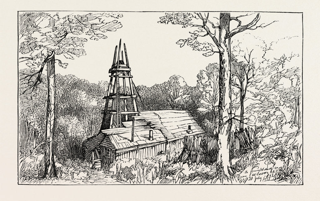 Detail of The Sub-Wealden Exploration in Sussex: Boring at Netherfield by Anonymous