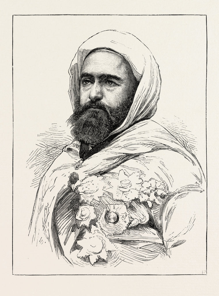 Detail of Abd-El-Kader by Anonymous