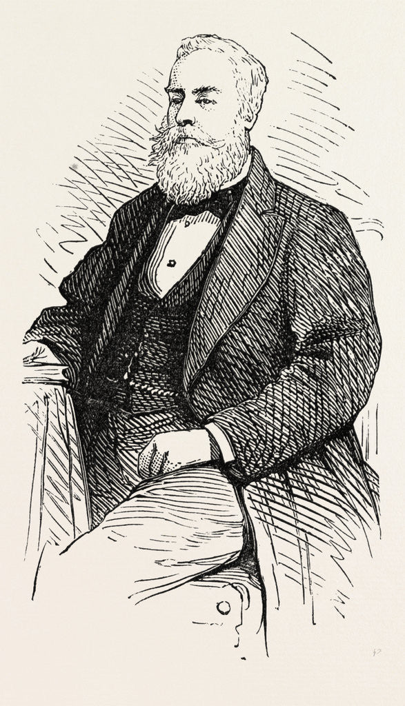 Detail of Sir. Albert David Sassoon, K.S.I. by Anonymous