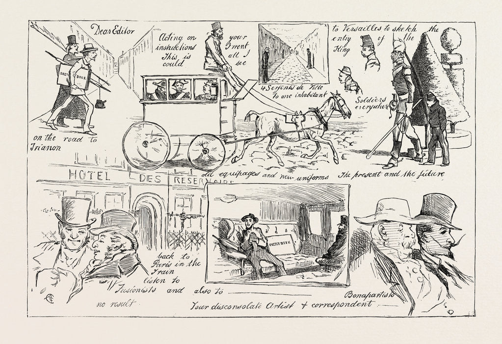 Detail of At Versailles, France: The Expected Entry of the King by Anonymous