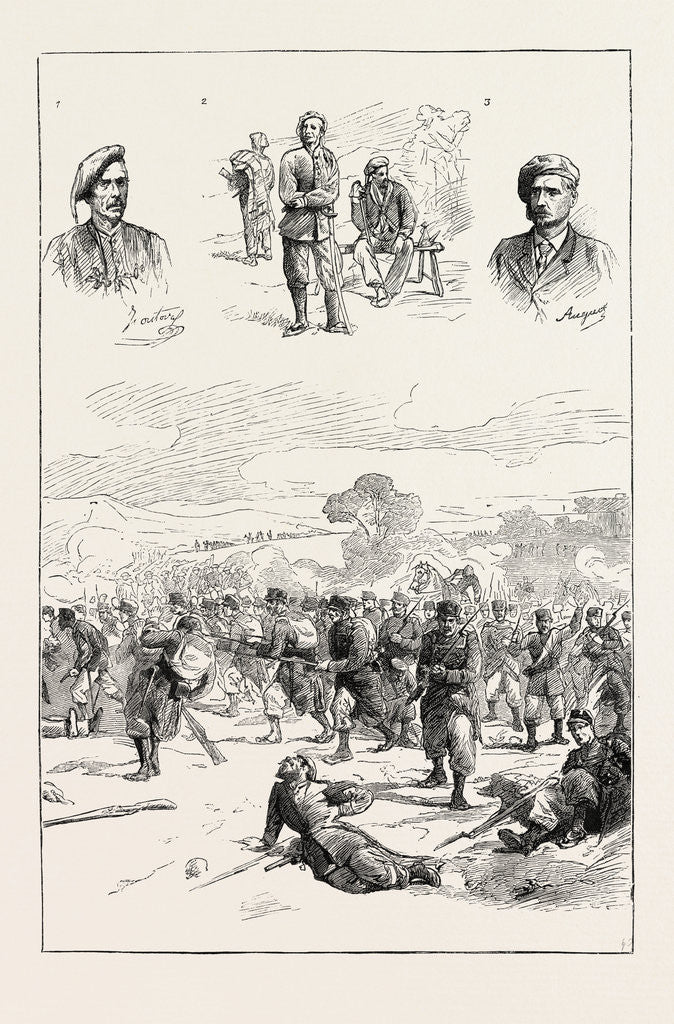 Detail of The Carlist War in Spain by Anonymous
