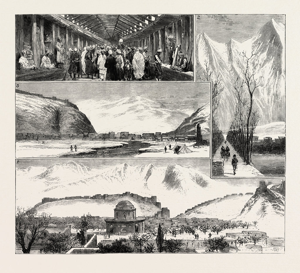 Detail of The Campaign in Afghanistan: Notes at Kabul by Anonymous