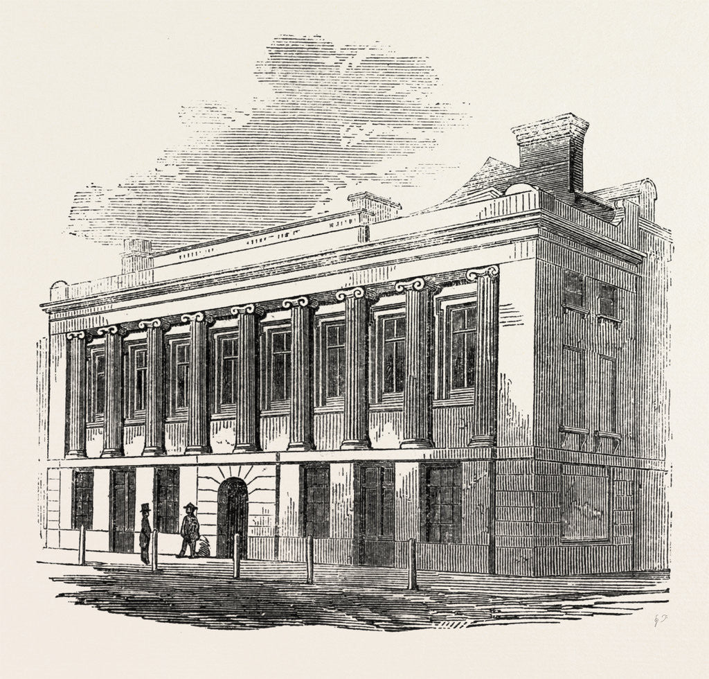 Detail of Fareham Institution Hall and Corn Exchange by Anonymous