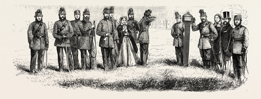 Detail of The Electric Target Invented by Lieut. Chevalier by Anonymous