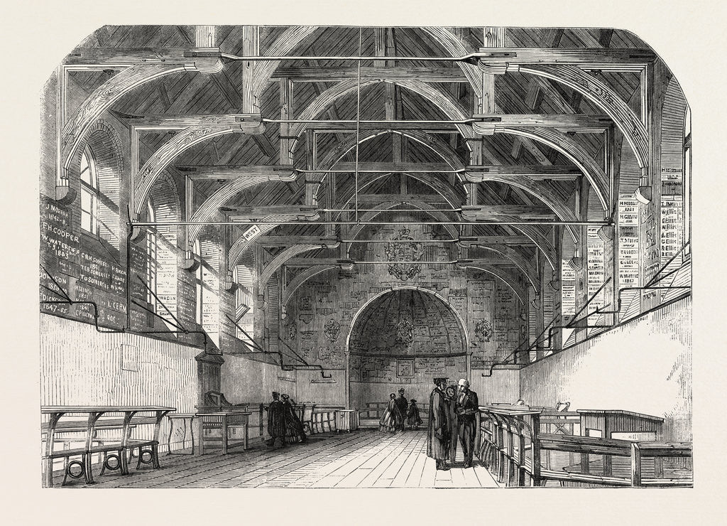 Detail of Westminster School, London by Anonymous