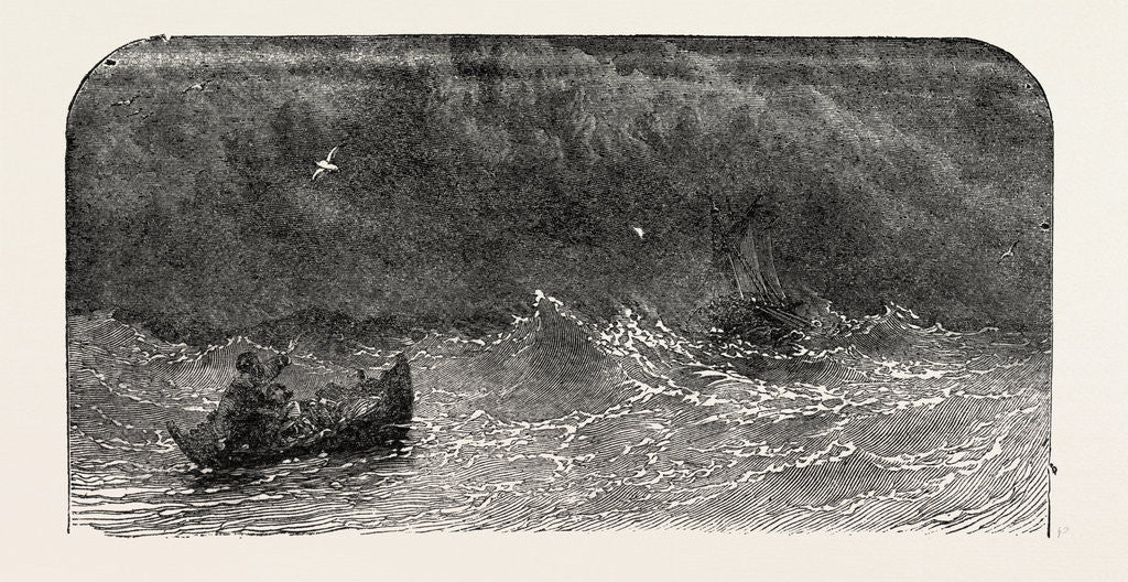 Detail of The Tempest Prospero Adrift, Shakespeare by Anonymous