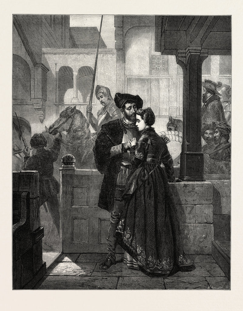 Detail of The Parting by Anonymous