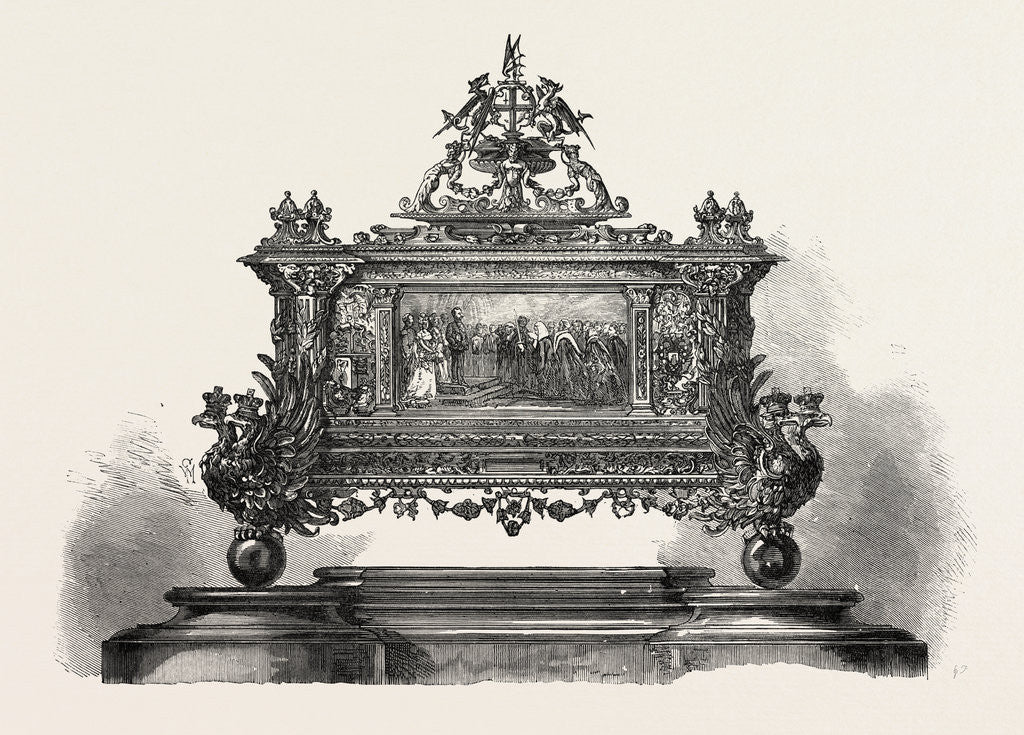 Detail of Casket for the City of London Address to the Emperor of Russia by Anonymous