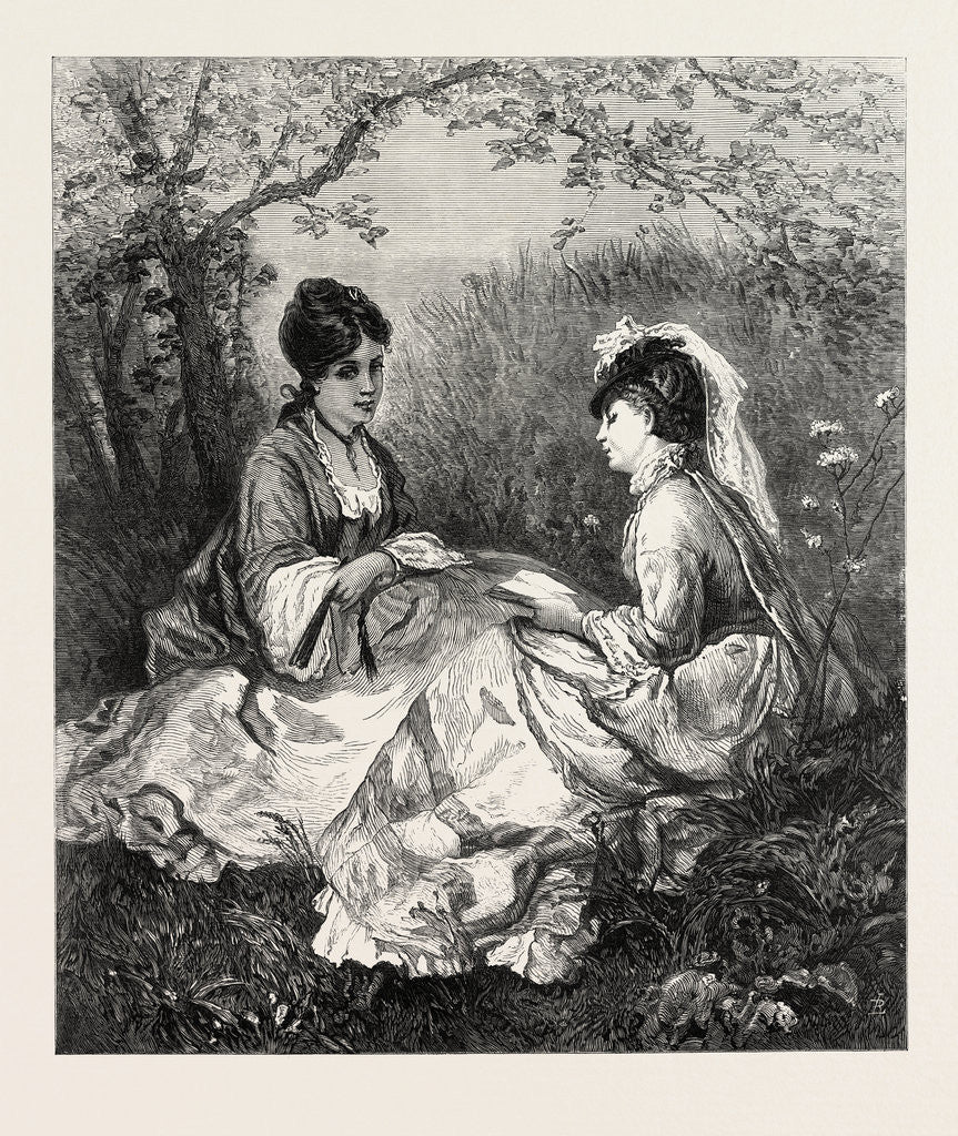 Detail of A Shady Nook by Anonymous