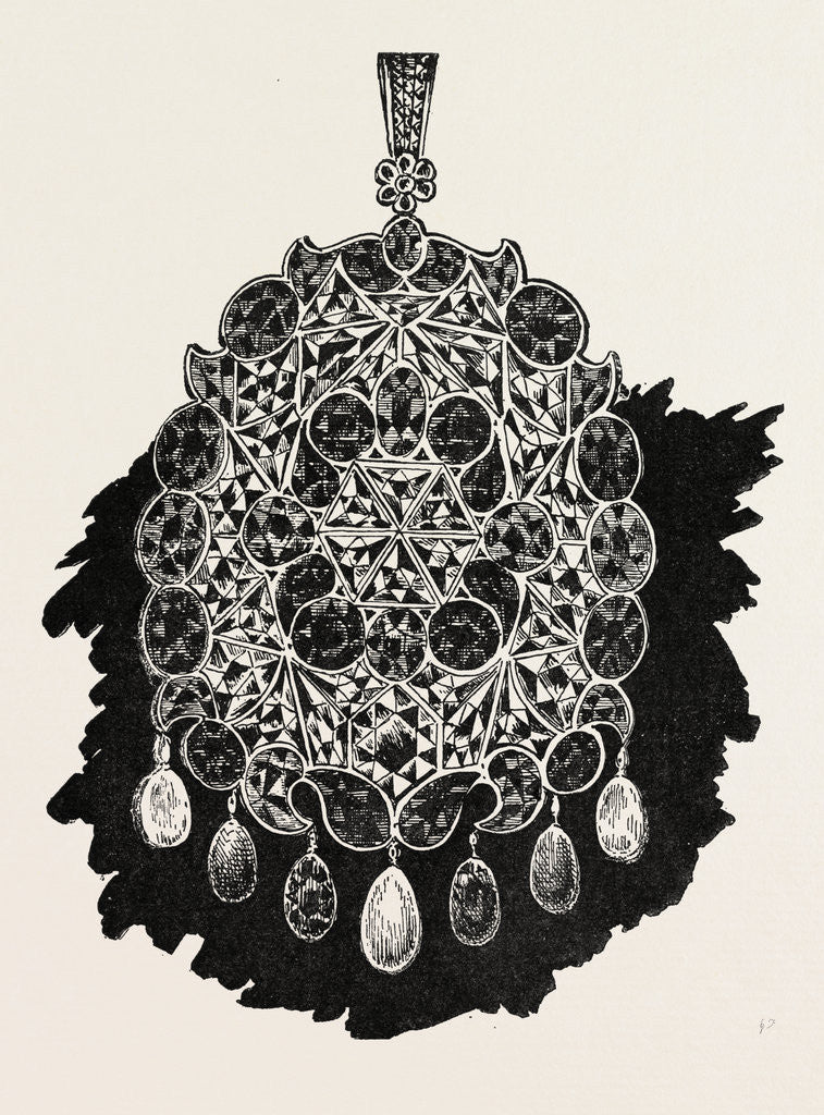 Detail of The Queen's Wedding Present to Princess Marie of Edinburgh by Anonymous