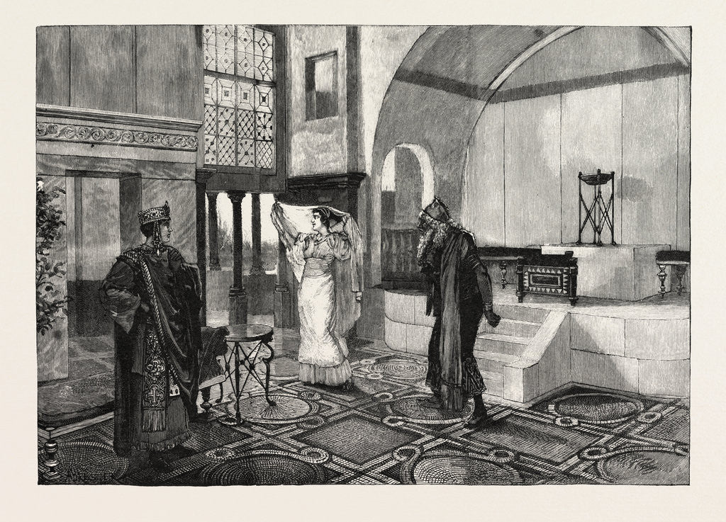 Detail of Hypatia, at the Haymarket Theatre by Anonymous