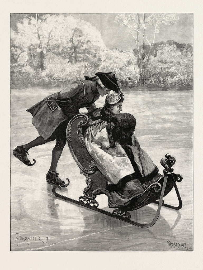 Detail of A Winter's Tale by Anonymous