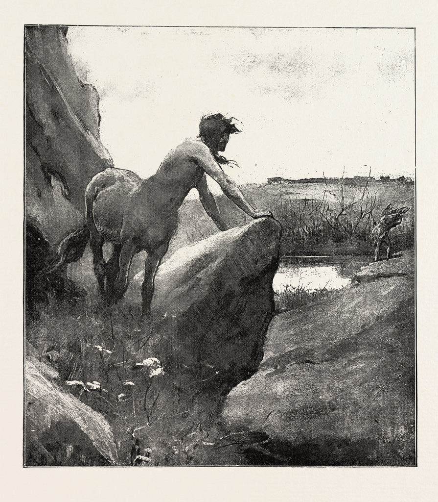 Detail of The Centaur by Anonymous