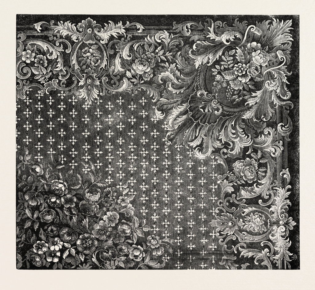 Detail of Carpet Pattern, Old Compton Street, Soho, London by Anonymous