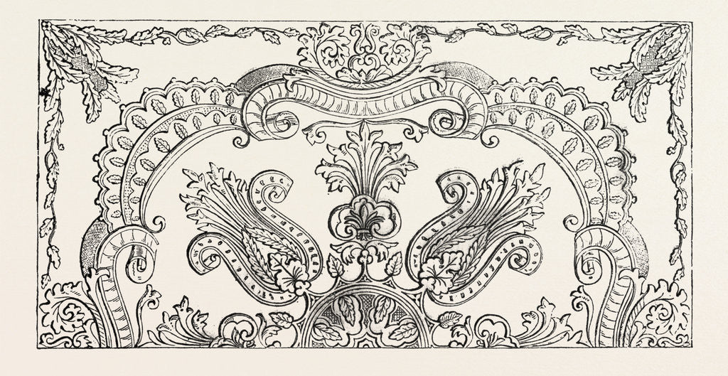 Detail of Quilt Pattern, of Bolton by Anonymous