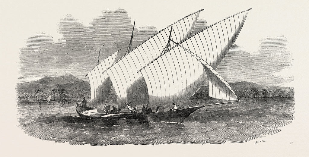 Detail of Pleasure-Boat of the Rajah of Johore by Anonymous