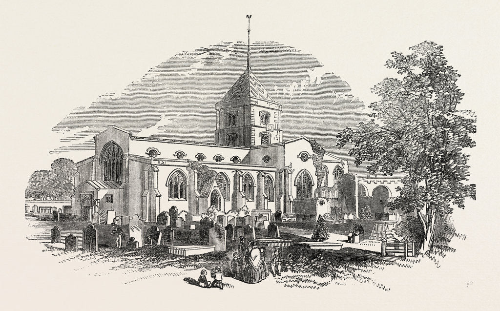 Detail of St. Nicholas Church, Arundel by Anonymous