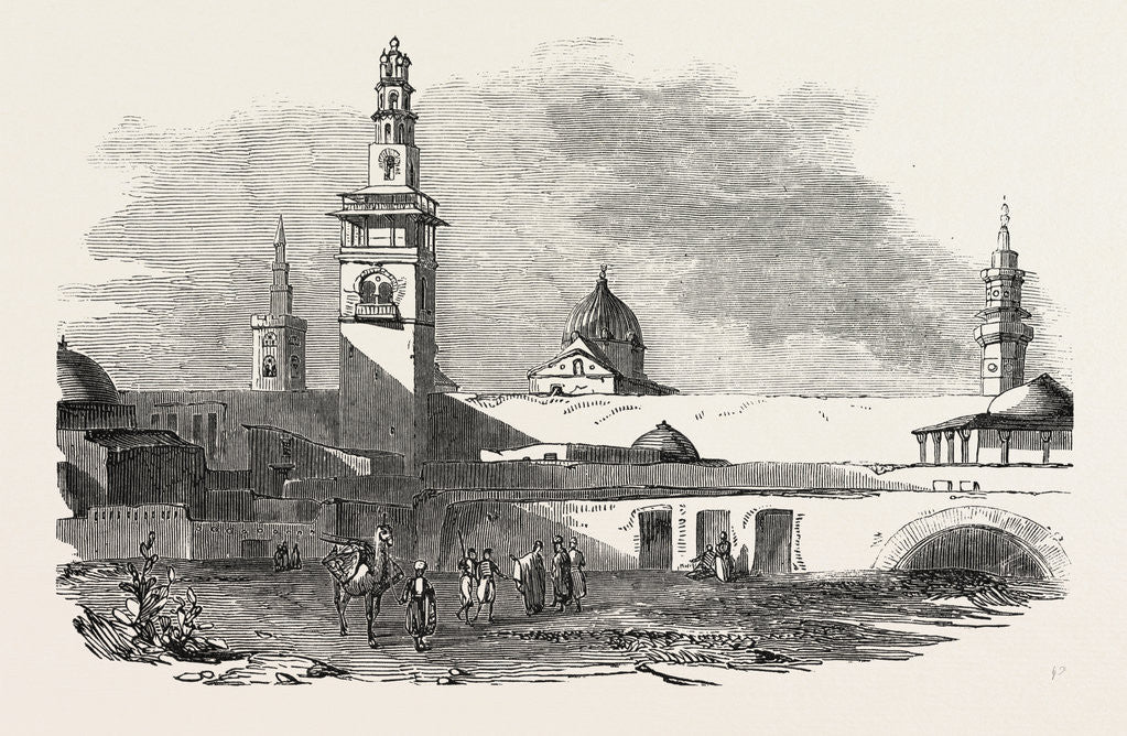 Detail of The Euphrates Valley Route to India: Town and Fortress of Orsova by Anonymous