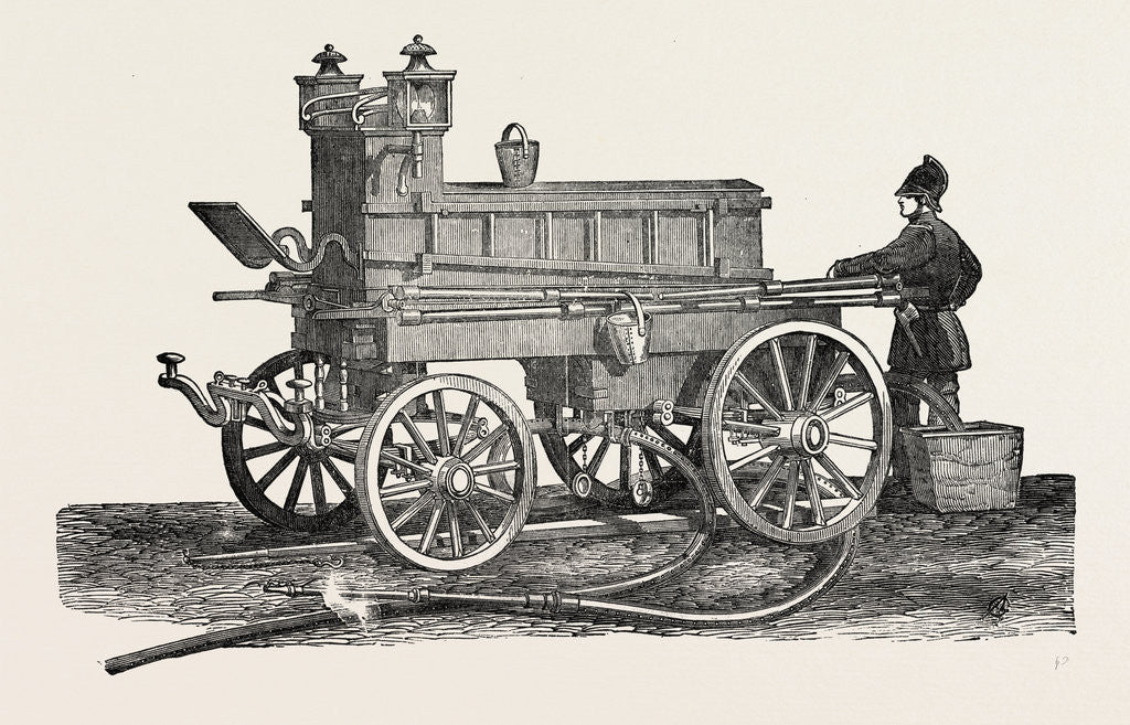 Detail of Merryweather's Fire Engine by Anonymous