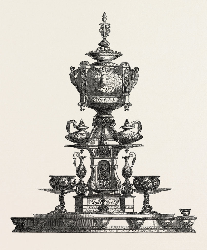 Detail of Durand, Fontaine a Thé by Anonymous