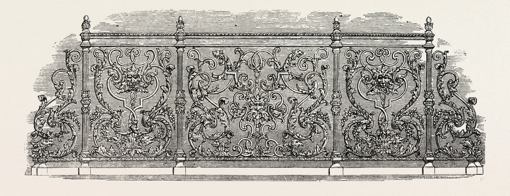 Detail of Baily And Sons, Cast-Iron Ornament by Anonymous