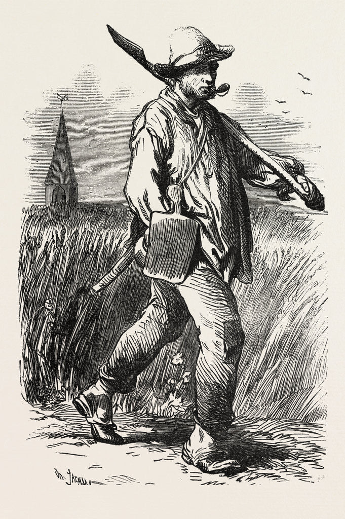 Detail of French Agricultural Labourer by Anonymous