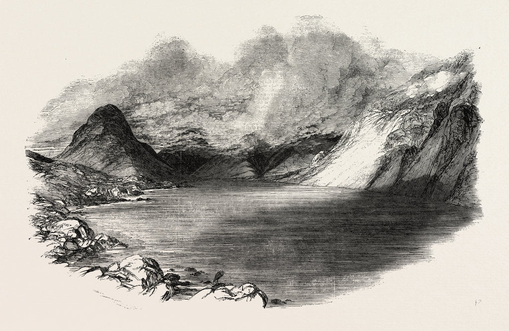 Detail of Wast Water, from Gosforth Road, Near the Foot, Lake District by Anonymous