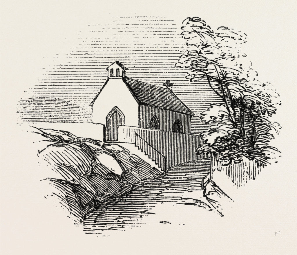 Detail of Buttermere Church, Lake District by Anonymous