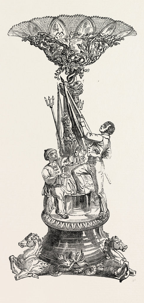 Detail of Plate Presented to Captain Willcox, R.N. by Anonymous