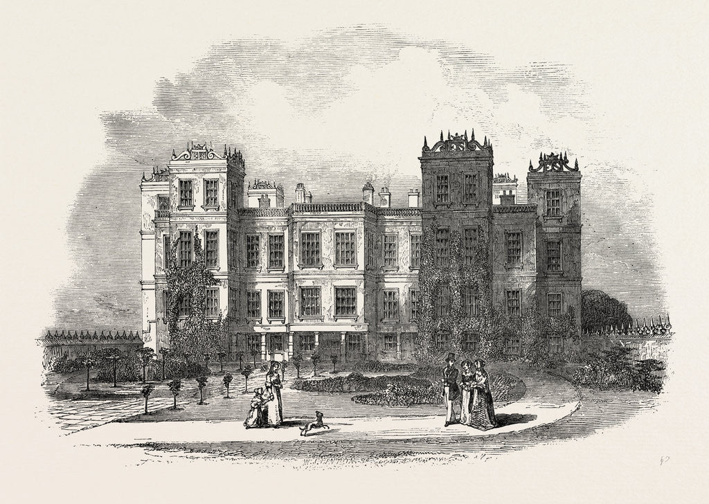 Detail of Hardwicke Hall, the Flower Garden, Derbyshire by Anonymous