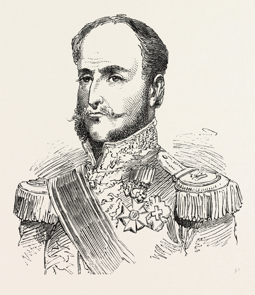 Detail of The Late General Lopez by Anonymous