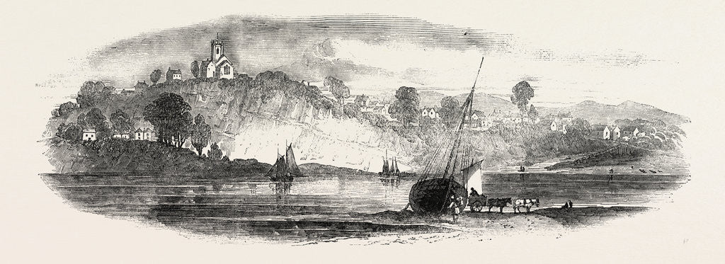 Detail of South Wales and Gloucester and Dean Forest Railway: Newnham by Anonymous