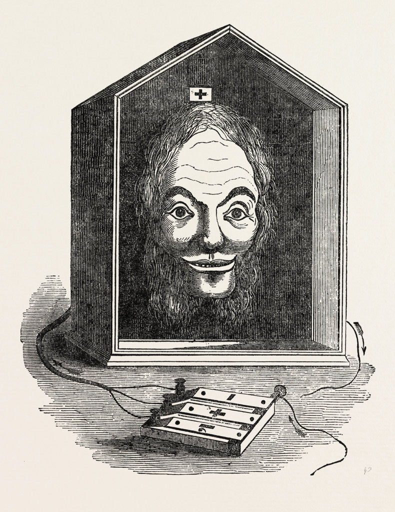 Detail of Comic Electric Telegraph by Anonymous