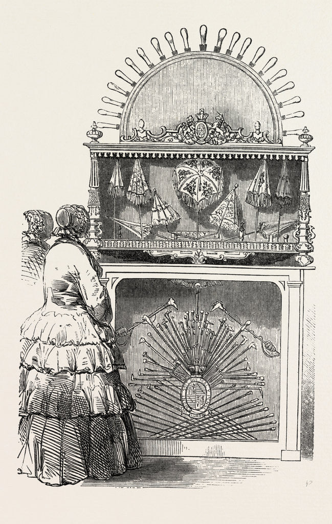 Detail of Parasols by Anonymous